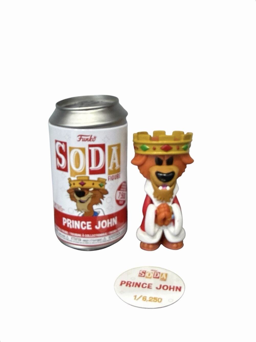 Funko Soda Disney’s Robin Hood Prince John Vinyl Figure & Can 2021
